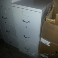 Grey 3 Drawer Vertical Legal File Cabinet